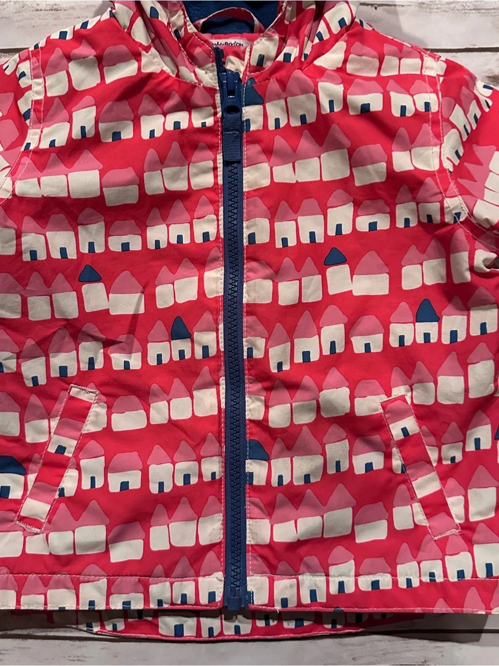 Mini Boden house jacket 12/18 fair for stains